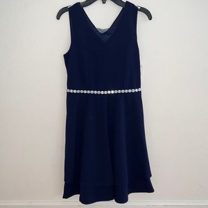 Speechless Kids Formal Dress with Rhinestones